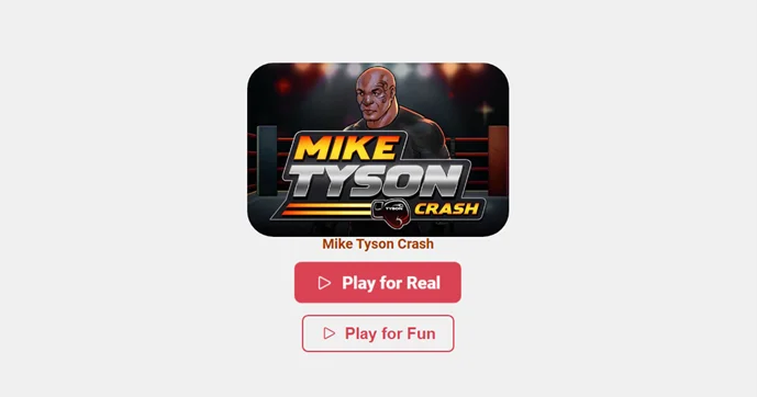 Mike Tyson's Crash game login