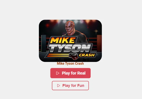 Mike Tyson's Crash slot demo